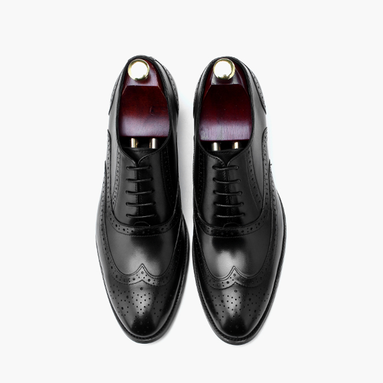 Brogues Carved British Style Oxfords