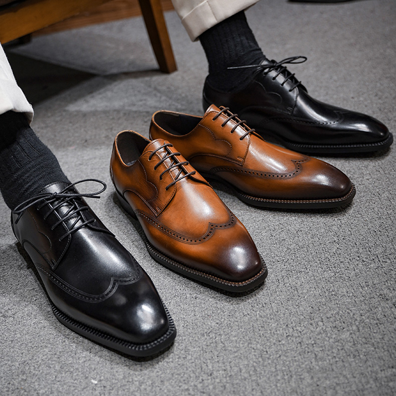 Handmade British Business Dress Shoes